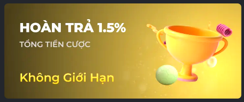 Thông báo cập nhật điều khoản điều kiện khuyến mãi hoàn tiền 1.5%
